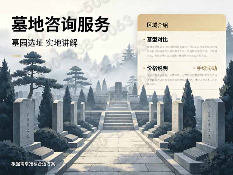 永福墓园：平整开阔地貌 绿化整齐环境安稳舒心，为您安息之地提供优质选择
