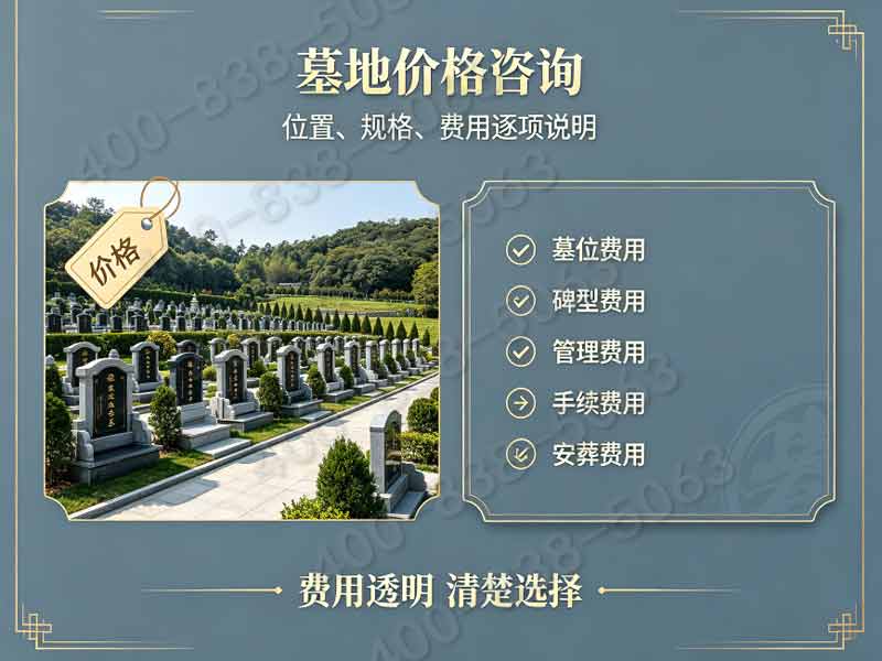 永福陵园多样墓区碑位分区 按预算快速匹配福位，满足不同需求的高效殡葬选择